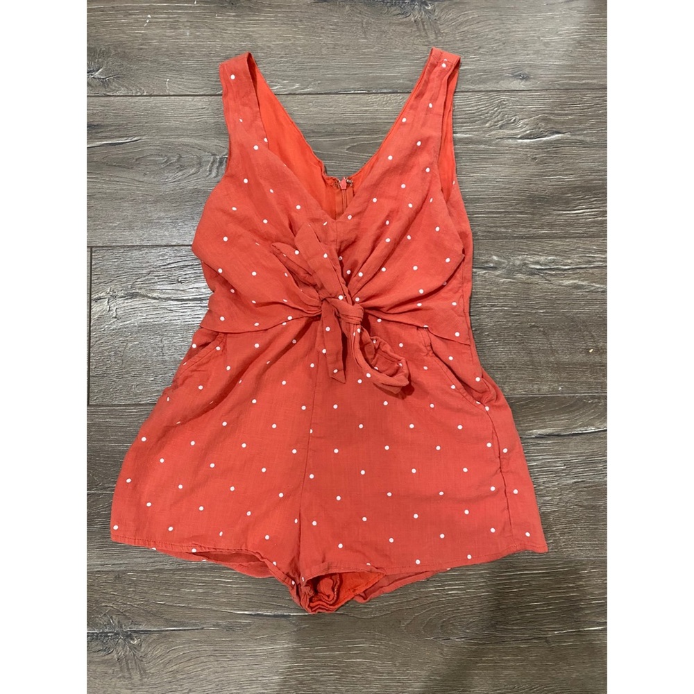 Polka dot romper